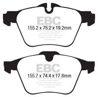 EBC Brakes S12KF1846 EBC S12 Brake Pad and Rotor Kit - Fits 2014-2019 Jaguar F-Type