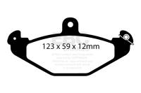 EBC Brakes S12KR1418 EBC S12 Brake Pad and Rotor Kit - Fits 2005-2011 Lotus Elise, Exige