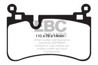 EBC Brakes S12KR1469 EBC S12 Brake Pad and Rotor Kit - Fits 2007-2011 Mercedes-Benz E63 AMG, CLS63 AMG