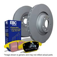 EBC Brakes S13KF1043 EBC S13 Brake Pad and Rotor Kit - Fits 1995-1999 Land Rover Discovery