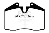 EBC Brakes S13KF1204 EBC S13 Brake Pad and Rotor Kit - Fits 1986 Porsche 944