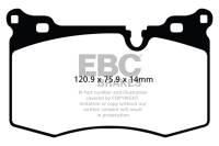 EBC Brakes S13KF1770 EBC S13 Brake Pad and Rotor Kit - Fits 2009-2015 Mini Cooper