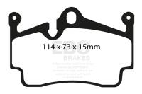 EBC Brakes S13KR1577 EBC S13 Brake Pad and Rotor Kit - Fits select 2004-2023 Porsche models