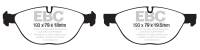 EBC Brakes S14KF1255 EBC S14 Brake Pad and Rotor Kit - Fits 2008-2018 BMW X6, X5