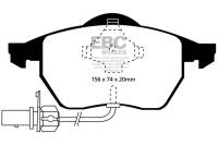 EBC Brakes S1KF1234 EBC S1 Brake Pad and Rotor Kit - Fits 1998-2002 Audi, Volkswagen models