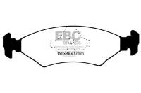 EBC Brakes S1KF1751 EBC S1 Brake Pad and Rotor Kit - Fits 1987-1993 Volkswagen Fox