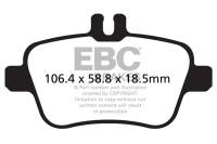 EBC Brakes S20K2051 EBC S20 Brake Pad and Rotor Kit - Fits 2016-2017 Mercedes-Benz B250e