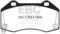EBC Brakes S2KF1561 EBC S2 Brake Pad and Rotor Kit - Fits 2017 Fiat 124 Spider