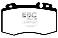 EBC Brakes S4KF1125 EBC S4 Brake Pad and Rotor Kit - Fits 2000-2005 Mercedes-Benz ML350, ML500, ML55 AMG