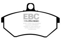 EBC Brakes S4KF1381 EBC S4 Brake Pad and Rotor Kit - Fits 1990-1996 Volkswagen Passat, Jetta, Golf