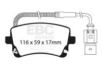 EBC Brakes S4KR1096 EBC S4 Brake Pad and Rotor Kit - Fits 2004-2009 Audi S4