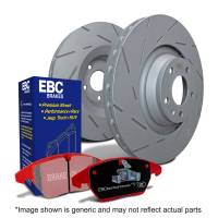 EBC Brakes S4KR1435 EBC S4 Brake Pad and Rotor Kit - Fits 2008-2009 Volkswagen Touareg