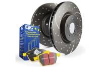 EBC Brakes S5KF1659 EBC S5 Kits Yellowstuff Pads and GD Rotors