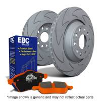 EBC Brakes S7KR1057 EBC S7 Brake Pad and Rotor Kit - Fits 2014-2023 Land Rover Range Rover Sport, Discovery, Range Rover