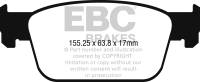 EBC Brakes S9KF1854 EBC S9 Brake Pad and Rotor Kit - Fits 2017-2019 Audi A4