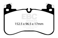 EBC - EBC Brakes UD2184 EBC 2020+ Land Rover Defender 90 2.0T Ultimax Front Brake Pads - Fits 2018-2023 Land Rover Range Rover Sport, Defender 90, Discovery - Image 4
