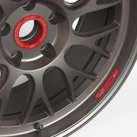 fifteen52 52-RSR-LIPDECAL-RED-SET fifteen52 Holeshot RSR Wheel Lip Decal Set of Four - Red