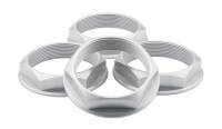 fifteen52 52-ST-NUT-SILVER-SET fifteen52 Super Touring (Chicane/Podium) Hex Nut Set of Four - Anodized Silver