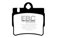 EBC - EBC Brakes UD848 EBC 01-02 Mercedes-Benz CL55 AMG 5.5 Ultimax2 Rear Brake Pads - Fits 2000-2003 Mercedes-Benz S500, CL500, CL55 AMG - Image 4