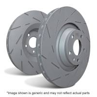 EBC Brakes USR1201 EBC 10-13 Audi A3 2.0 TD USR Slotted Front Rotors - Fits 2005-2023 Volkswagen Jetta, Golf, Beetle