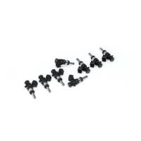 DeatschWerks 16MX-00-0500-8 DeatschWerks Bosch EV14 Universal 40mm Compact Matched Set of 8 Injectors 500cc (Extended Nozzle)