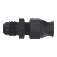 DeatschWerks 6-02-0108-B DeatschWerks 6AN Male Flare to 5/16in Hardline Compression Adapter - Anodized Matte Black