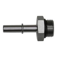 DeatschWerks 6-02-0123 DeatschWerks 8AN ORB Male to 5/16in Male EFI Quick Connect Adapter - Anodized DW Titanium