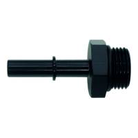 DeatschWerks 6-02-0123-B DeatschWerks 8AN ORB Male to 5/16in Male EFI Quick Connect Adapter - Anodized Matte Black