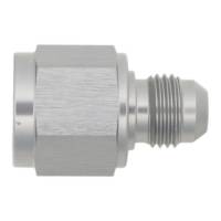 DeatschWerks 6-02-0222 DeatschWerks 8AN Female Flare to 6AN Male Flare Reducer - Anodized DW Titanium
