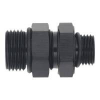 DeatschWerks 6-02-0424-B DeatschWerks 6AN ORB Male to 8AN ORB Male Swivel Adapter - Anodized Matte Black