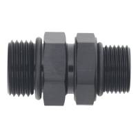 DeatschWerks 6-02-0425-B DeatschWerks 8AN ORB Male to 10AN ORB Male Swivel Adapter - Anodized Matte Black