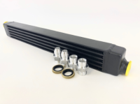 CSF Cooling - Racing & High Performance Division 8092 CSF 82-94 BMW 3 Series (E30) High Performance Oil Cooler w/-10AN Male & OEM Fittings - Fits 1988-1992 BMW 325is, 325i