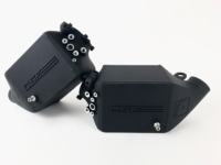 CSF Cooling - Racing & High Performance Division 8109 CSF 12-16 BMW M5 (F10) / 12-18 BMW M6 (F06/F12/F13) Twin Charge-Air-Cooler Set - Crinkle Black - Fits 2012-2019 BMW M5, M6, M6 Gran Coupe
