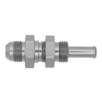 DeatschWerks 6-02-0740 DeatschWerks 8AN Male Flare to Straight 3/8in Single Hose Barb - Anodized DW Titanium