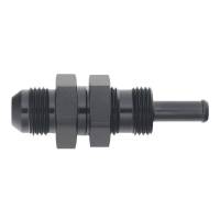 DeatschWerks 6-02-0743-B DeatschWerks 8AN Male Flare to Straight 5/16in Single Hose Barb - Anodized Matte Black