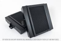 CSF Cooling - Racing & High Performance Division 8258 CSF BMW F8X M3/M4/M2C Auxiliary Radiators w/ Rock Guards (Sold Individually - Fits Left and Right - Fits 2015-2021 BMW M4, M2, M3