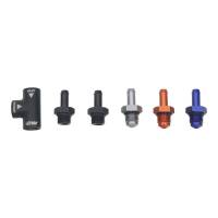 DeatschWerks 6-03-0700 DeatschWerks Universal Venturi Siphon Jet 5/16in Hose Barb to 6AN ORB Female - Anodized Matte Black