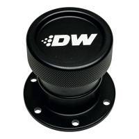 DeatschWerks 6-03-FST-STRAIGHT DeatschWerks Straight Filler Neck w/Cap - Matte Black