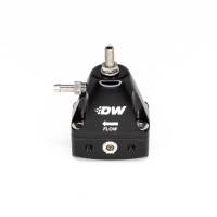 DeatschWerks - DeatschWerks 6-1001-FRB DeatschWerks DWR1000iL In-Line Adjustable Fuel Pressure Regulator - Black - Image 4
