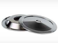 aFe 18-90003 aFe MagnumFLOW Air Filters Round Racing A/F Chrome Top & Base 14 w/7/8 Drop