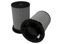 aFe 20-91203DM aFe MagnumFLOW Air Filters 3in F x 5-1/2in B x 5-1/4in T (Inverted) x 8in H - Pair