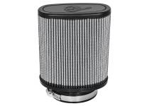 aFe 21-90096 aFe Magnum FLOW Pro DRY S Universal Air Filter 3.5in Flange 5.75x5in Base 6x2.75in Top 6.5in Height