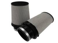 aFe 21-90111-MA aFe Black Series Replacement Filter w/ Pro DRY S Media 4.5x3IN Fx6x5IN Bx5x3-.75 Tx7IN H - (Pair)