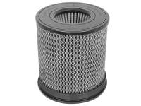 aFe 21-91059 aFe MagnumFLOW Air Filter Pro DRY S 6in Flange x 8 1/8in Base/Top (INV) x 9in H
