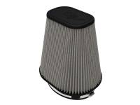 aFe 24-90204D aFe Magnum FLOW Universal Pro DRY S Air Filter (7.5x5.5)in F (9.25x7.25)in B x (6x4)in T x 9in H