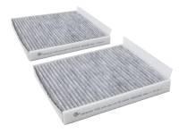 aFe 35-10024C-MB aFe 09-19 BMW 5/6/7 Series Various Models Carbon Cabin Air Filter (Pair)