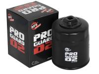 aFe 44-LF014 aFe ProGuard D2 Oil Filter w/ 3/8in Ratchet Drive to Remove Filter 07-11 Jeep Wrangler JK V6-3.8L