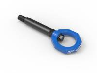 aFe 450-502002-L aFe Control Rear Tow Hook Blue BMW F-Chassis 2/3/4/M