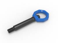 aFe - aFe 450-502002-L aFe Control Rear Tow Hook Blue BMW F-Chassis 2/3/4/M - Image 4