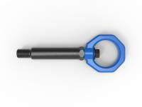 aFe - aFe 450-502002-L aFe Control Rear Tow Hook Blue BMW F-Chassis 2/3/4/M - Image 6